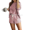 New Fashion Solid Color Pajamas